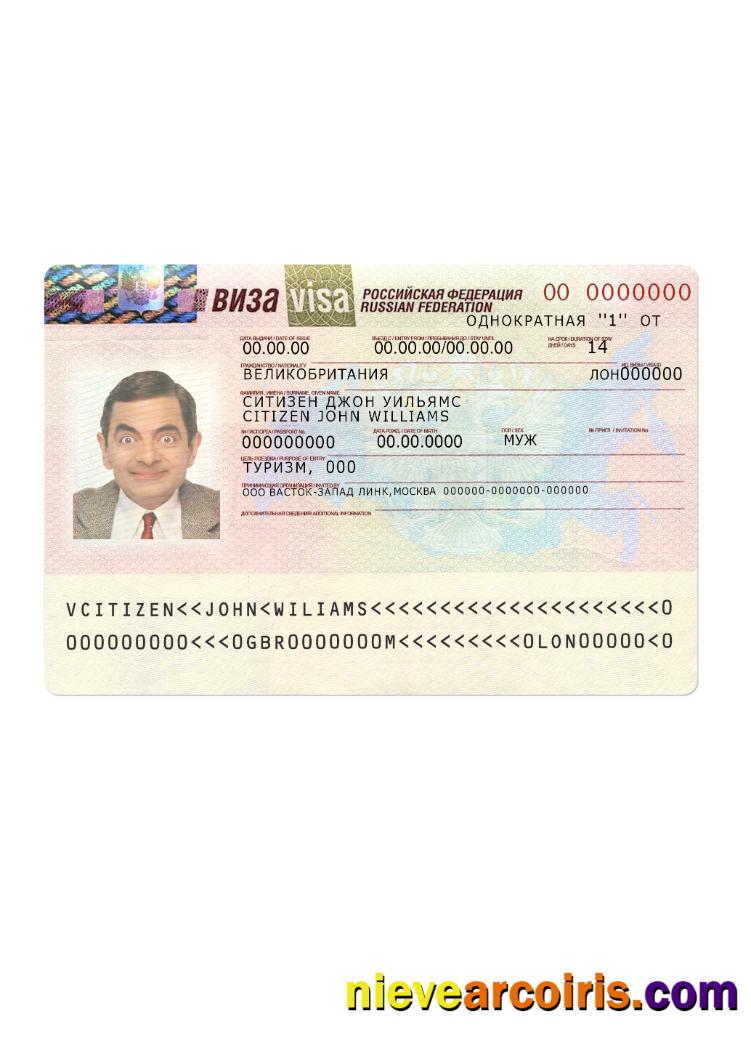 Russian Federation new visa
